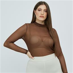 ΜΠΛΟΥΖΑ ΜΑΚΡΥΜΑΝΙΚΗ ΜΕ ΔΙΑΦΑΝΕΙΑ MAT FASHION