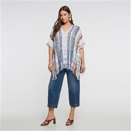 ΜΠΛΟΥΖΑ ΜΕ ΒΑΜΒΑΚΕΡΗ ΠΛΕΞΗ ΚΑΙ ΚΡΟΣΣΙΑ MAT FASHION