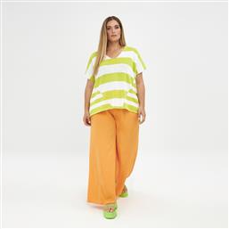 ΜΠΛΟΥΖΑ ΠΛΕΚΤΗ ΒΑΜΒΑΚΕΡΗ ΜΕ ΡΙΓΕΣ MAT FASHION