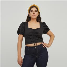 ΜΠΛΟΥΖΑ ΠΟΠΛΙΝΑ ΜΕ ΔΕΣΙΜΟ MAT FASHION