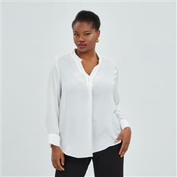 ΜΠΛΟΥΖΑ ΣΑΤΕΝ ΜΕ ΚΟΥΜΠΙΑ ΣΤΗ ΛΑΙΜΟΚΟΨΗ MAT FASHION