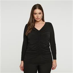 ΜΠΛΟΥΖΑ SUPER-JERSEY ΜΕ ΣΟΥΡΕΣ MAT FASHION