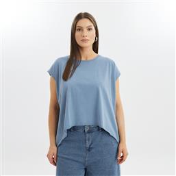 ΜΠΛΟΥΖΑ T-SHIRT CROPPED MAT FASHION
