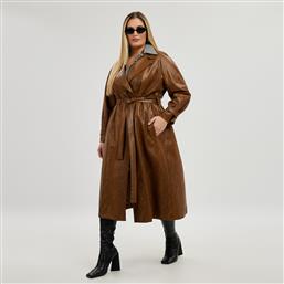 FAUX LEATHER SNAKE-PRINT ΚΑΠΑΡΝΤΙΝΑ ΜΕ ΖΩΝΗ MAT FASHION