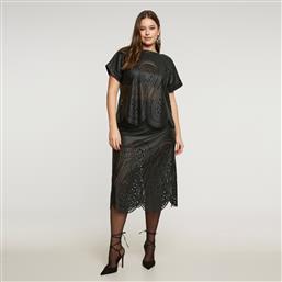ΦΟΥΣΤΑ ΔΕΡΜΑΤΙΝΗ ΜΕ LASER-CUT ΜΟΤΙΒΑ MAT FASHION
