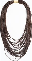 LAYERED ΚΟΛΙΕ ΜΕ ANIMAL PRINT ΚΟΡΔΟΝΙΑ MAT FASHION