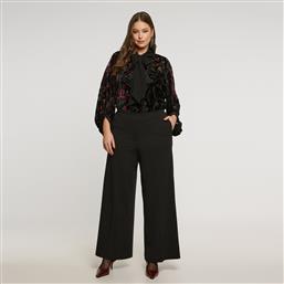 ΜΑΥΡΗ ΚΡΕΠ ΠΑΝΤΕΛΟΝΑ ΜΕ ΤΣΑΚΙΣΗ MAT FASHION