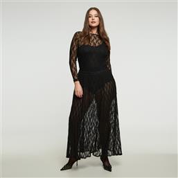 ΜΑΥΡΗ MAXI ΦΟΥΣΤΑ ΔΑΝΤΕΛΑ MAT FASHION