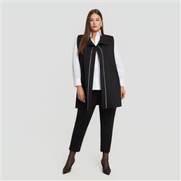 ΜΑΚΡΥ ΓΙΛΕΚΟ ΜΕ ΡΕΛΙ ΣΕ ΑΝΤΙΘΕΣΗ MAT FASHION