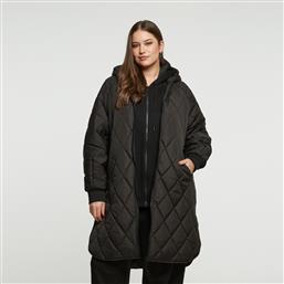 ΜΑΚΡΥ ΚΑΠΙΤΟΝΕ ΜΠΟΥΦΑΝ ΜΕ ΚΟΥΚΟΥΛΑ MAT FASHION