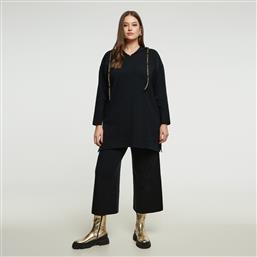 ΜΑΚΡΥ ΠΛΕΚΤΟ ΦΟΥΤΕΡ ΜΕ ΚΟΥΚΟΥΛΑ MAT FASHION