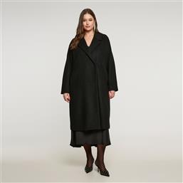 ΜΑΚΡΥ RELAXED ΠΑΛΤΟ ΜΕ ΜΑΛΛΙ MAT FASHION