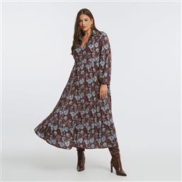 MAXI ΦΛΟΡΑΛ ΦΟΡΕΜΑ ΜΕ ΒΟΛΑΝ MAT FASHION