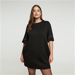 MINI ΦΟΡΕΜΑ ΜΕ ΔΙΑΚΟΣΜΗΣΗ ΣΤΑ ΜΑΝΙΚΙΑ MAT FASHION