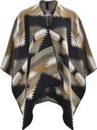 ΠΟΝΤΣΟ ΜΕ ETHNIC ΓΕΩΜΕΤΡΙΚΟ ΣΧΕΔΙΟ MAT FASHION