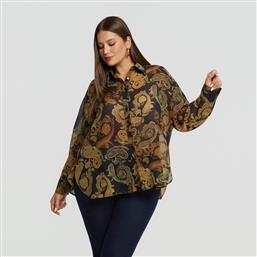 ΠΟΥΚΑΜΙΣΟ ΜΟΥΣΕΛΙΝΑ ΜΕ PAISLEY ΣΧΕΔΙΟ MAT FASHION