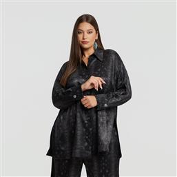 ΣΑΤΕΝ ΠΟΥΚΑΜΙΣΟ ΜΕ SNAKE PRINT MAT FASHION