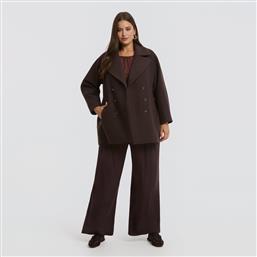 ΣΤΑΥΡΩΤΟ ΠΑΛΤΟ ΜΕ ΒΙΣΚΟΖΗ MAT FASHION