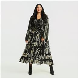 ΤΟΥΛΙΝΗ ΦΟΥΣΤΑ ΜΕ ΕΛΑΣΤΙΚΗ ΜΕΣΗ ΚΑΙ PAISLEY ΜΟΤΙΒΟ MAT FASHION