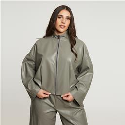 ΤΖΑΚΕΤ ΔΕΡΜΑΤΙΝΗ ΜΕ ΦΕΡΜΟΥΑΡ MAT FASHION