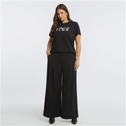 WIDE-LEG ΠΑΝΤΕΛΟΝΙ ΜΕ ΠΙΕΤΕΣ MAT FASHION