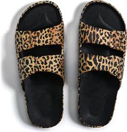 FIERCE BLACK SLIDERS FREEDOM MOSES από το MAT FASHION