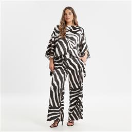 ΠΑΝΤΕΛΟΝΑ ΣΑΤΕΝ ZEBRA PRINT MAT FASHION