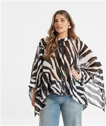 ΠΟΥΚΑΜΙΣΟ ZEBRA PRINT ΜΕ ΠΤΥΧΩΣΕΙΣ MAT