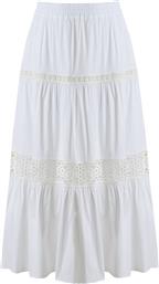 MAXI ΦΟΥΣΤΑ ΜΕ BRODERIE ΛΕΠΤΟΜΕΡΕΙΕΣ MAT RESORT