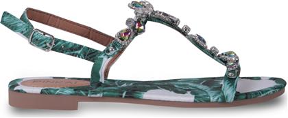 SLINGBACK ΣΑΝΔΑΛΙ ΜΕ ΕΜΠΡΙΜΕ ΜΟΤΙΒΟ MAT FASHION