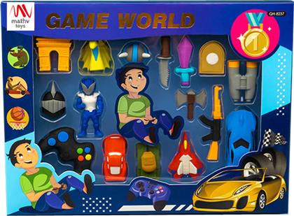 GIFT ERASER COLLECTION: GAME WORLD MATHV TOYS