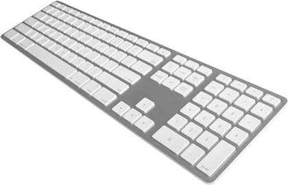 ALUMINUM KEYBOARD ΑΣΥΡΜΑΤΟ ΠΛΗΚΤΡΟΛΟΓΙΟ ΑΓΓΛΙΚΟ (UK) MATIAS