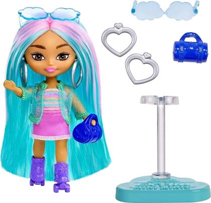 BARBIE EXTRA MINI-MINIS - ΜΠΛΕ ΓΥΑΛΙΑ (HLN45) MATTEL