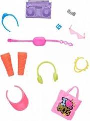 BARBIE: PINK BAG I LOVE 80'S ACCESSORIES MATTEL