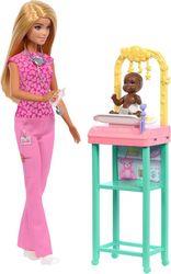 BARBIE: YOU CAN BE ANYTHING - BABY DOCTOR DOLL WITH BLONDE HAIR MATTEL