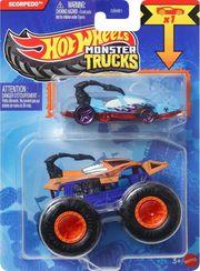 HOT WHEELS: MONSTER TRUCKS - SCORPEDO 2 PACK VEHICLES MATTEL