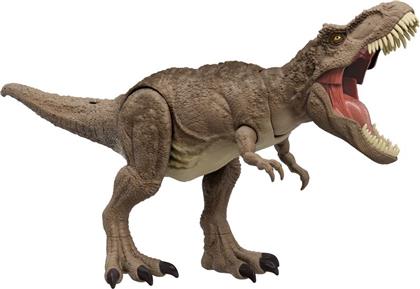 JURASSIC WORLD T-REX ΠΟΥ ΑΦΗΝΙΑΖΕΙ & ΕΠΙΤΙΘΕΤΑΙ (HXF53) MATTEL