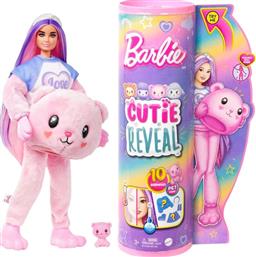 ΚΟΥΚΛΑ BARBIE CUTIE REVEAL ΑΡΚΟΥΔΑΚΙ (HKR04) MATTEL