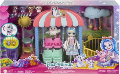 ΚΟΥΚΛΑ ENCHANTIMALS BABY BFFS - ΠΑΙΔΙΚΟΣ ΣΤΑΘΜΟΣ (HLH23) MATTEL