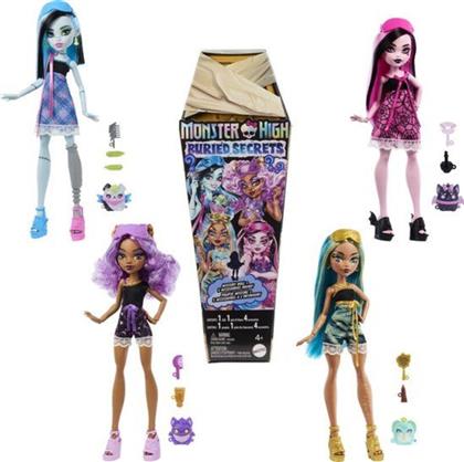 MONSTER HIGH BURIED SECRETS-4 ΣΧΕΔΙΑ-1ΤΜΧ (HYV64) MATTEL