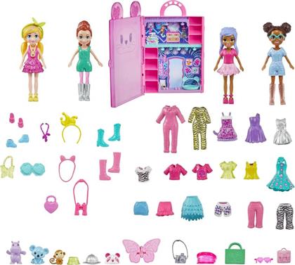 POLLY POCKET PET FASHION DELUXE COLLECTION (HKW11) MATTEL