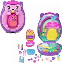 POLLY POCKET POLLY MINI-ΤΣΑΝΤΑΚΙ TRENDY ΜΑΜΑ ΣΚΑΝΤΖΟΧΟΙΡΟΣ & ΣΚΑΝΤΖΟΧΟΙΡΑΚΙ (JBJ91) MATTEL