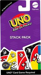 UNO ADD-ON PACKS-4 ΣΧΕΔΙΑ (JCV55) MATTEL