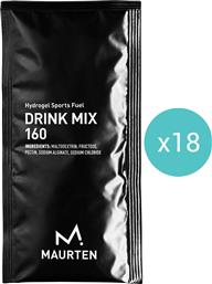 ΣΕΤ DRINK MIX 160 40G ΣΥΜΠΛΗΡΩΜΑ ΔΙΑΤΡΟΦΗΣ ΣΕ ΣΚΟΝΗ, ΓΙΑ ΕΝΕΡΓΕΙΑ ΚΑΤΑ ΤΗ ΔΙΑΡΚΕΙΑ ΕΝΤΟΝΗΣ ΑΘΛΗΣΗΣ 18 ΤΕΜΑΧΙΑ MAURTEN