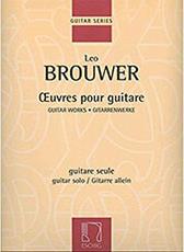 BROUWER GUITAR WORKS VOL.1 MAX ESCHIG