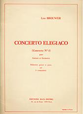 BROUWER LEO - CONCERTO NO. 3 POUR GUITARE ET ORCHESTRE MAX ESCHIG