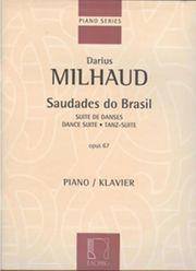 ΜΙLHAUD - SAUDADES DO BRAZIL OP.67 N.2 MAX ESCHIG