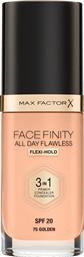 FACEFINITY ALL DAY FLAWLESS 3IN1 FOUNDATION 30ML 75 GOLDEN MAX FACTOR από το ATTICA