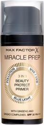 MIRACLE PREP 3IN1 BEAUTY PROTECT PRIMER 30ML MAX FACTOR