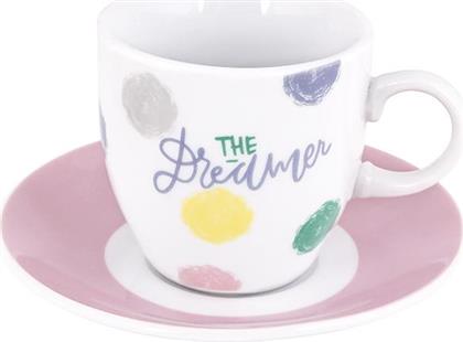 ΣΕΤ 6ΤΜΧ ΦΛΥΤΖΑΝΙΑ ΚΑΦΕ ΠΟΡΣΕΛΑΝΗΣ 90ML THE DREAMER BBDG082080 (ΥΛΙΚΟ: ΠΟΡΣΕΛΑΝΗ) - - BBDG082080 MAX HOME